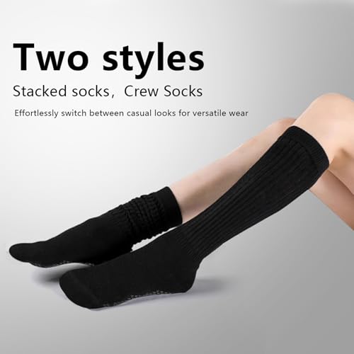Image of Non Slip Pilates Grip Socks for Women Yoga Barre Knitted Cotton | Full Foot Sticky Silicone,Soft Breathable Comfortable,Durable Washable Anti Skid,Gentle Arch Compression Support