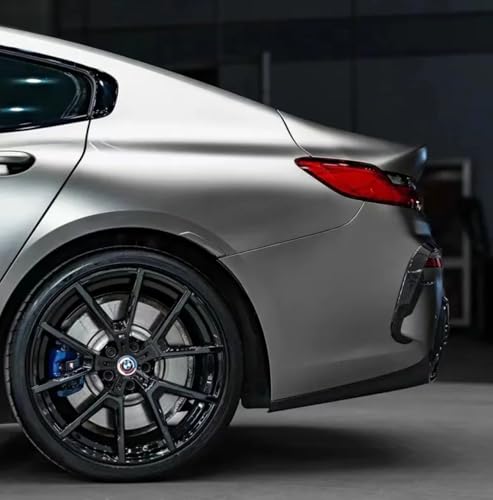 Image of Matte Silver Metallic Vinyl Car Wrap Paint Replacement Film Roll with Nano Air Release Technology, Stretchable & Waterproof. (24 x 150 inch, Silver Matte Metallic)
