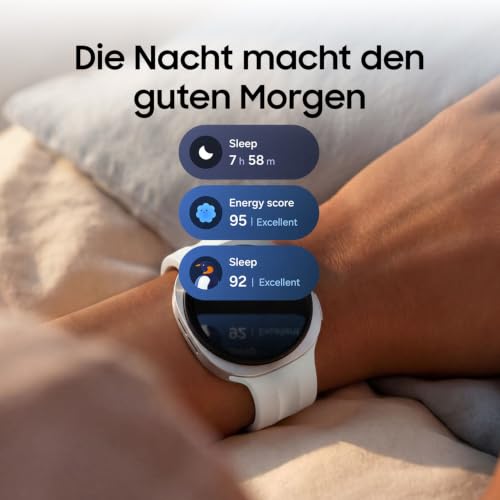 Samsung Galaxy Watch9 AI Smartwatch 40mm, Minimalistisches Design, Graphite