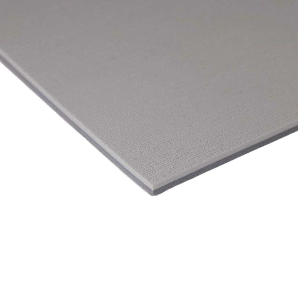 Next Level Inc. Tile | SeaDek | Adhesive Backing | 16x16 Square Tile | Foam Boat Flooring Decking | (Cool Gray/Storm Gray)