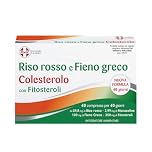 Matt, Riso Rosso e Fieno Greco con Fitosteroli, Integratore Colesterolo, Integratore Alimentare Utile per il Controllo dei Normali Livelli di Colesterolo nel Sangue, Confezione da 40 Compresse