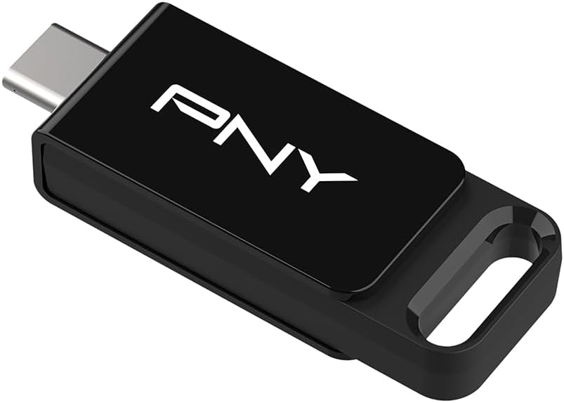 PNY 128GB Elite Type-C USB 3.2 Flash Drive - Up to 120MB/s Read and Write Up to 10x Faster Than USB 2.0, Reliable Design, Durable and Portable, Type-C Port
