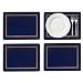 Pimpernel 2010648184 Placemats, Midnight Blue