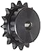 Browning H5016X5/8 Finished Bore Roller Chain Sprocket, Single Strand, Steel, Hardened Teeth, 16 Teeth