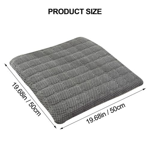 Cojines para silla de comedor verde oscuro 50x50 cm lavables 7