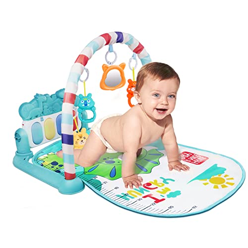 Ong Namo Baby Play Mat Baby Gym Baby Play Mats For Floor Play Piano Gym With Lights & Sensory Toys Play Mats For Babies And Toddlers Boy & Girl Gifts For Newborn Baby #TOP5