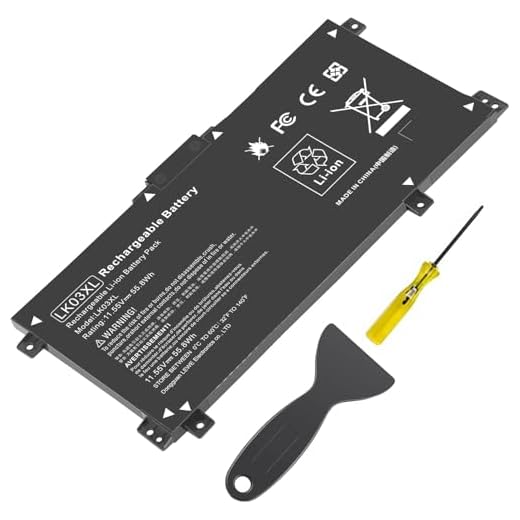 TREE.NB LK03XL Replacement Battery for HP Envy