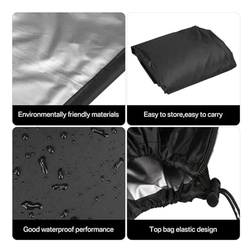 Housse de chaise suspendue avec fermeture éclair bâche imperméable