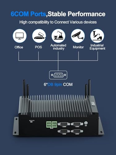 Image of HYSTOU Mini PC I5 Industrial Mini PC I5 10210U 64GB Ram DDR4 1TB SSD Industrial Mini PC