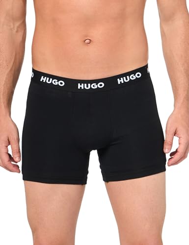 HUGO Men's Three Pack Jersey Cotton Boxer Briefs2
