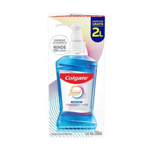 Colgate Enxaguante Bucal Total 12 Clean Mint 2000Ml