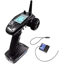 Goolsky Flysky FS-GT5 2.4G 6CH Transmitter Remote Controller with FS-BS6 Receiver for RC Car Crawler Boat