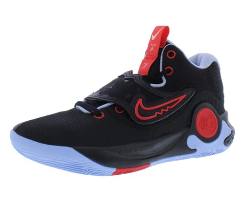 Nike KD Trey 5 X - Zapatos para hombre, talla 13, color: negro/tinte real/carmesí claro, Negro/tinte real/carmesí claro, 47.5 EU