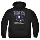 Northwestern University Official Football Helmet Unisex Adult, Black, XL