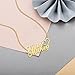 CharmSStory 2 Name Necklace Personalized Stainless Steel Custom Nameplate Necklace for Women 18k Gold Plated Initial Engraved Pendant Customizable Necklace