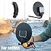 GEPULY 6''Dome Port for DJI OSMO Action 3 4 5 Pro Action Camera, Built-in Waterproof Housing Case and Floating Hand Grip, Extension Arm for Selfie 147FT(45M) for Diving Swimming Underwater Photography