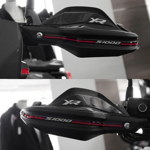 Resin Bike Adhesivos de Moto Compatibles con BMW S 1000 XR 2020-2025. Protección Paramanos de Choques y Arañazos de Moto. Pegatinas 3D Resinadas Made in Italy