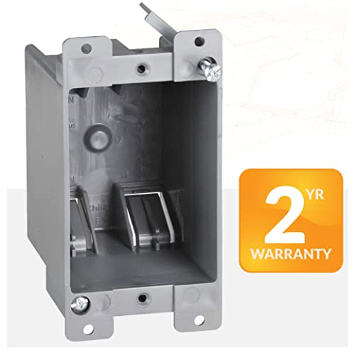 Newhouse Hardware AG114R 1-Gang Pvc Old Work Electrical Outlet Box thumb #5