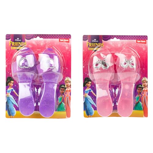 Toi-Toys Prinzessinnen Schuhe Princess Friends Mules fĂĽr Kinder