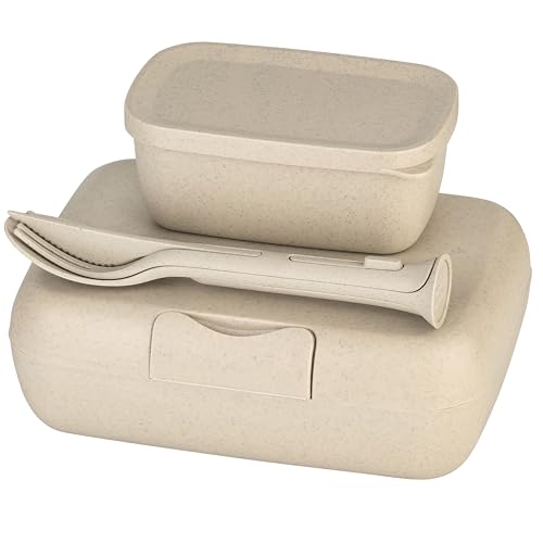 Koziol Candy Ready Lunch Box Set + Cutlery Set