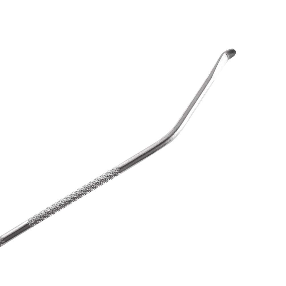 Akozon Herramienta de injerto de Apicultura Acero Inoxidable Doble Palillo para Reina cría Larva