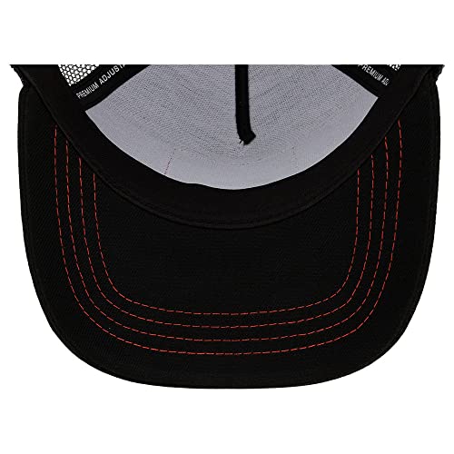 Deadpool A-Frame Trucker Adjustable Snapback Hat Blk/Red #TOP6
