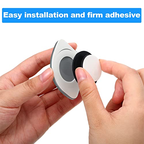 4 Pieces Fan-Shaped Automobile Rear Blind Spot Mirror, 360 Degree Rotating Design, Automobile Side Mirror Wide Angle Mirror Safety Convex Rearview Mirror For Car Truck Van (Natural Mirror Color) #TOP5