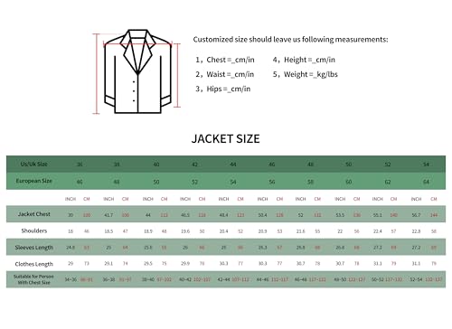 Men's Stripe Suit Blazer Formal Peak Lapel Double Breasted Buttons Coat Wedding4