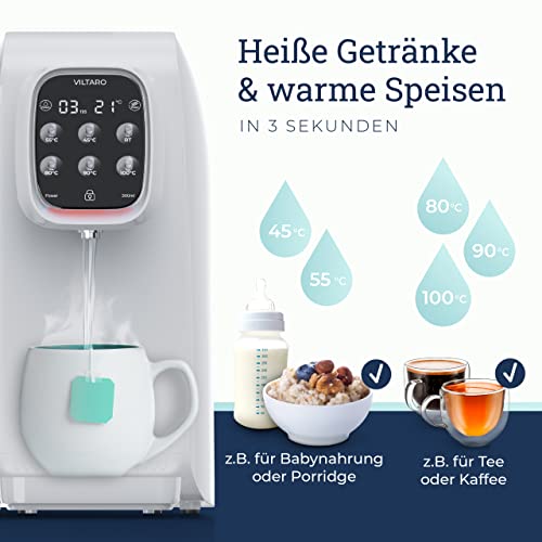 Osmoseanlage Viltaro Trinkwasser 5-stufig in Weiß