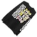 Cartoon Network Mens Throwback Shirt - Jonny Bravo and Dexter's Laboratory Long Sleeve T-Shirt (Black Cartoon, Large)