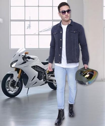 Image of Kuons Avenue Men's Regular Fit Trucker Jacket | Denim Jacket For Men