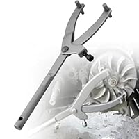 Lebenistgut Haltewerkzeug Kupplung,Universal Holding Tool, Kupplung Polrad Variomatik Blockierwerkzeug, Kupplung Schlüssel Werkzeug, Für Kupplung Riemenscheibe Motorrad Reparatur (Y1)