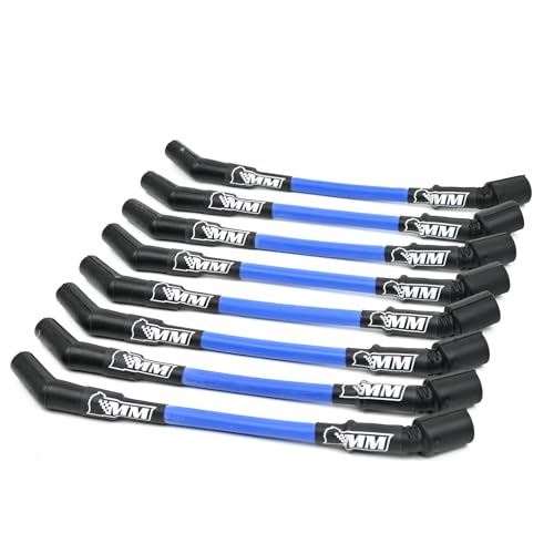 Michigan Motorsports LS Truck Spark Plug Wire Set - 10mm Performance Wires for Truck/SUV 4.8L 5.3L