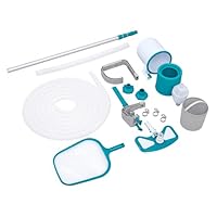 Bestway Poolpflege-Set AquaClean Deluxe für Poolgrößen bis 612 cm (ausgenommen Stahlwandpools)