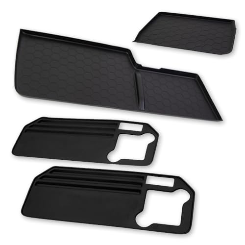 YOURS(ユアーズ): スペーシア スペーシアカスタム スペーシアギア 専用 プロテクティブカバー&マット【セット6:単品1+単品2+単品6 】 MK54S MK94S 保護 傷防止 内装 シリコン TPE トレイ ドアポケット サイドポケット カスタム