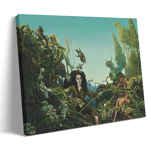 HAJIDEMA Max Ernst Art poster Leonora in The Morning Light Art Print Wall Photo Paint Hanging Picture Family Bedroom Decor 16x24inch(40x60cm)