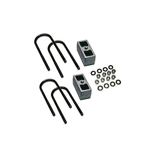 Superlift 2" Block Kit for Dodge RAM 2500/3500 | Rear Lift Blocks, U-Bolts, & Hardware | 4125 | Fits 2003-2018 Dodge RAM 2500/3500 4WD