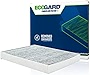 ECOGARD XC35762C Premium Cabin Air Filter with Activated Carbon Odor Eliminator Fits Porsche Cayenne 2003-2018, Cayenne DIESEL 2013-2016 | Audi Q7 2007-2015