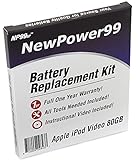 Battery Kit for iPod Video 80GB with Video, Tools, and Extended Life Battery from NewPower99
