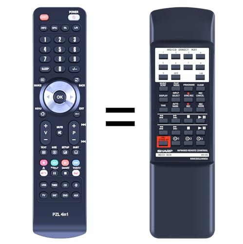 Télécommande Sharp MD-X33 pour remplacer votre télécommande hifi perdue