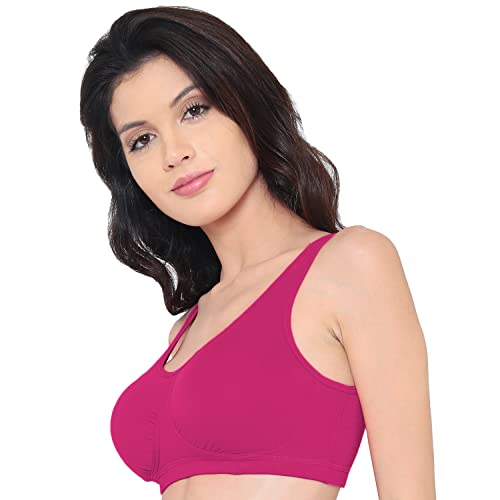 Image of Laavian Women's Modal Non-Padded Wire Free Seamless Bra