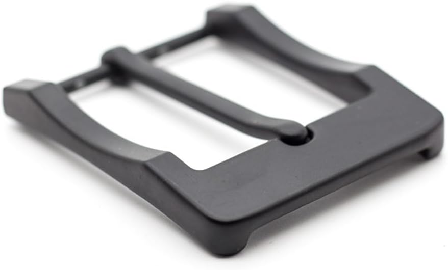 Men's Belt Zinc Alloy Pin Buckle 4.0 Black Plastic