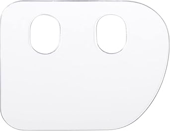 SDSNTE 20 Pairs Clear Stretchy Lightweight Glasses Slip-on Side Shields Fit Most Glasses Frames for Minimizing the Injuries to the Eyes from Windblown Particulates Sand and More,20 pack