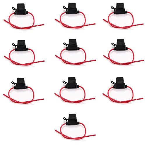 Movilideas 10x Portafusible para Coche Aereo Resistente al Agua Portafusibles (Coche Normal)