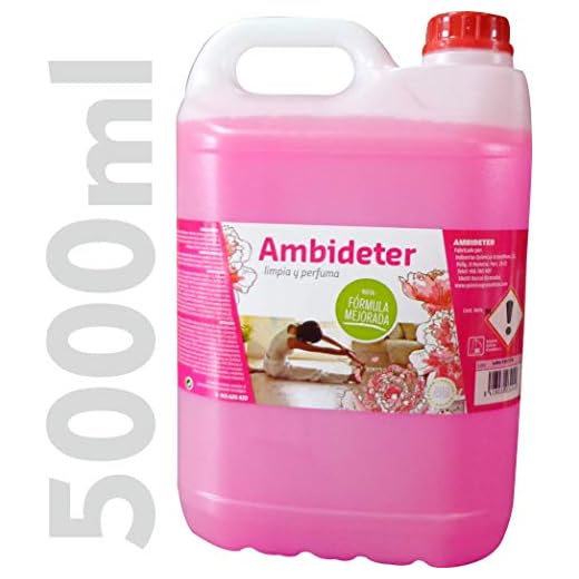 IQG Fregasuelos AMBIDETER Limpiador de Suelos perfumado (terrazo, mármol, cerámica, parket, etc.) (5 L)