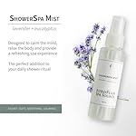 European Spa Source Lavender + Eucalyptus ShowerSpa Mist Spray for Aromatherapy, at Home Spa Experience, Sinus Congestion Relief, and Tension Relief, 4 fl oz. - Image 2