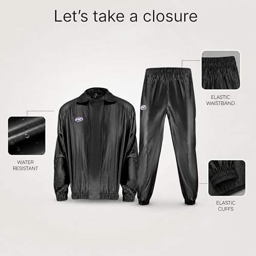 Image of FBT Unisex Sauna Suit (BLACK, XL)