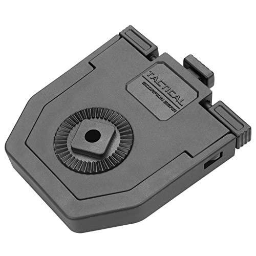 Tactical Scorpion Gear Polymer Snap To Click Quick Install Mount Rotatable Adjustable #TOP7