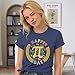 Happy Pi Day Shirt for Women - Pi Spiral Symbol Shirts Math Teacher Tee Tops