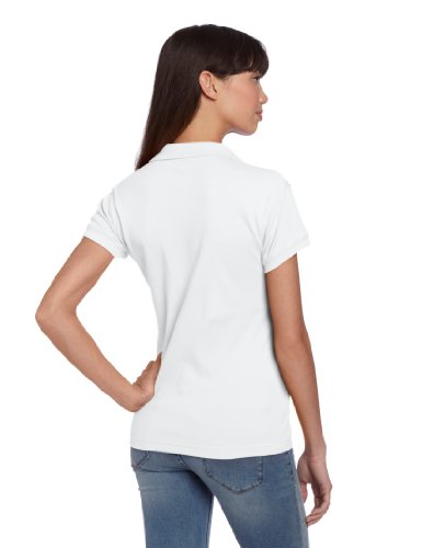 Image of CLASSROOM Juniors' Short-Sleeve Fitted Polo Shirt | Cotton Blend Knit, Double-Needle Hem, Comfortable Everyday School Wear